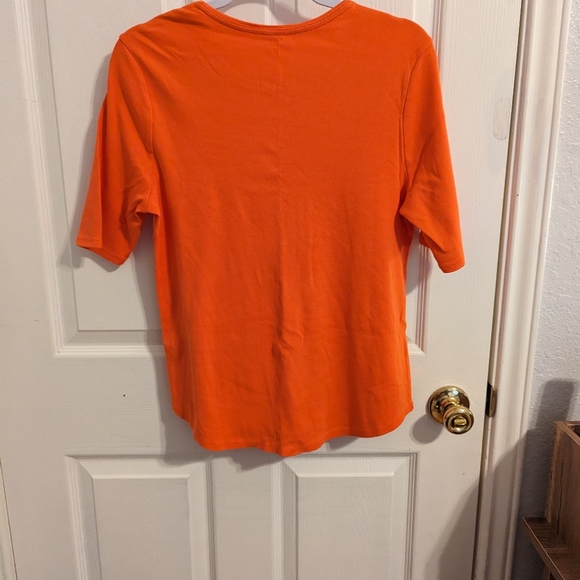3/$15🧡 Time and Tru Women's Half Sleeve Top - Picture 2 of 9